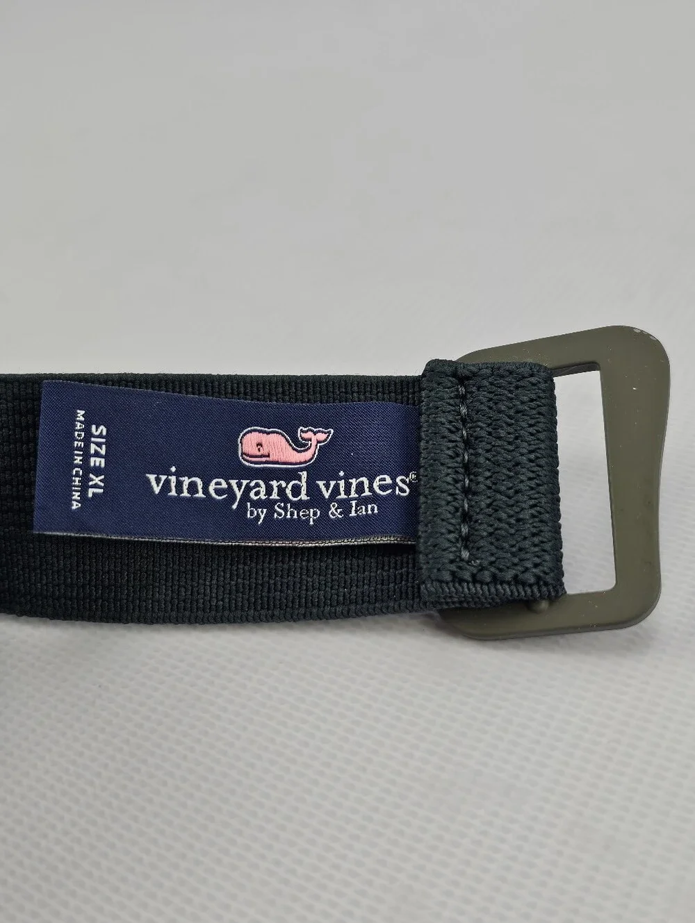 Vineyard Vines On-the-Go (OTG) Chevron-weave Stretch Belt Men's Size XL